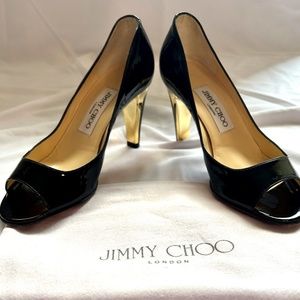 Jimmy Choo Open Toe Pumps